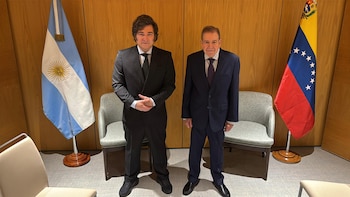 Javier Milei se reunió en