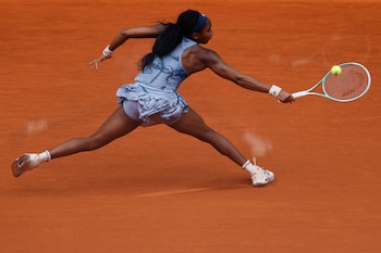 Coco Gauff logró ser efectiva