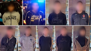 Detuvieron a una banda de