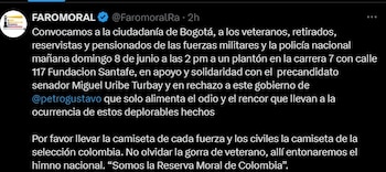 Movilizaciones Miguel Uribe - crédito