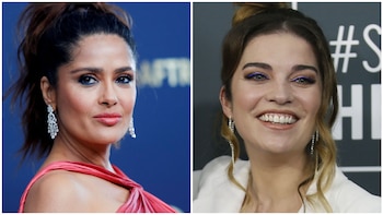 Salma Hayek y Annie Murphy