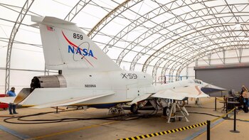 El avión supersónico sigiloso de